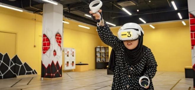 Арена виртуальной реальности YES VR